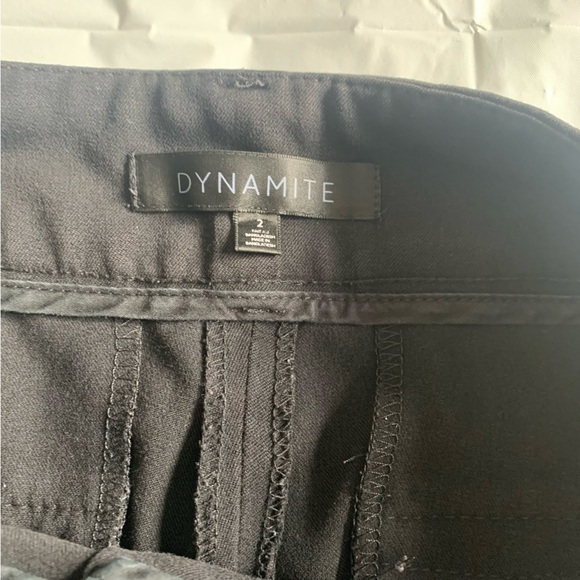 🖤 Dynamite Black Dress Pants - Women’s Size  2 🖤 - Picture 3 of 5